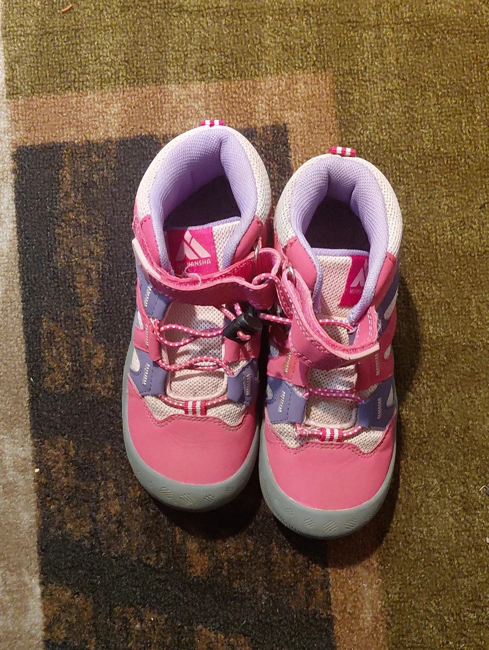 Kids Pink & Purple High-Top Activity Shoes
